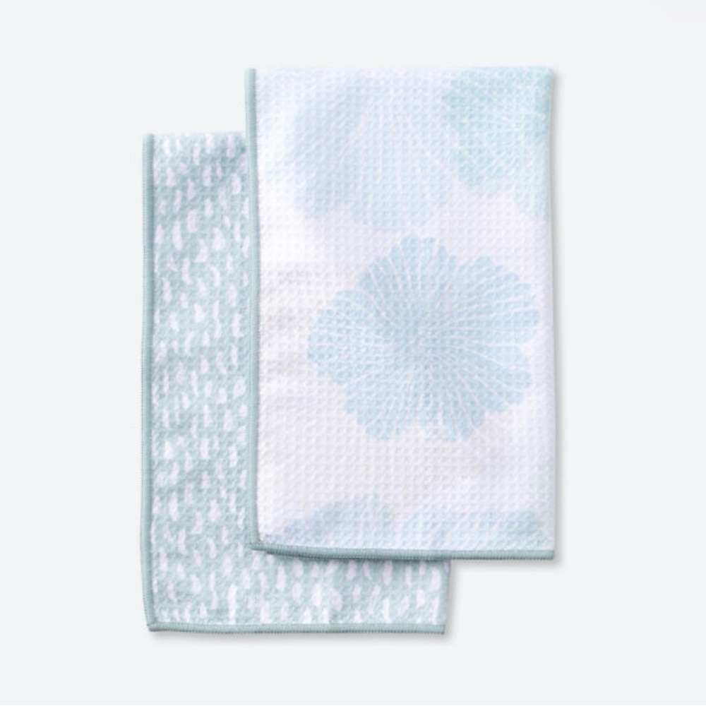 Norwex Waffle Weave Tea Towels - Set of 2
